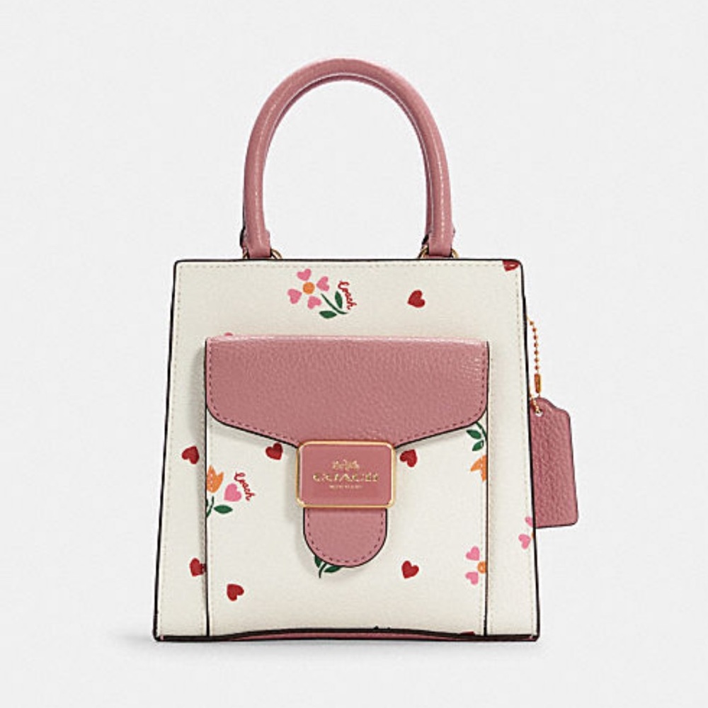Coach Mini Crossbody With Heart Petal